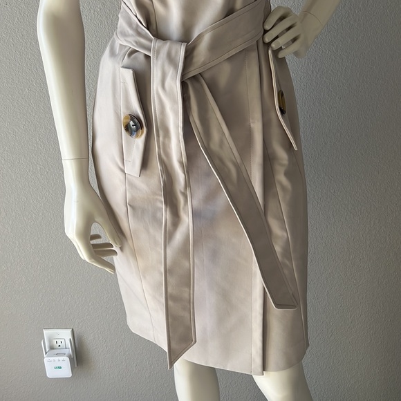 CALVIN KLEIN trench coat dress - Picture 3 of 8